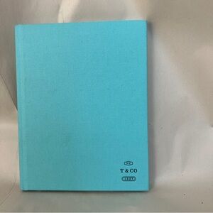Tifany T & Co Light Blue Hardcover Journal